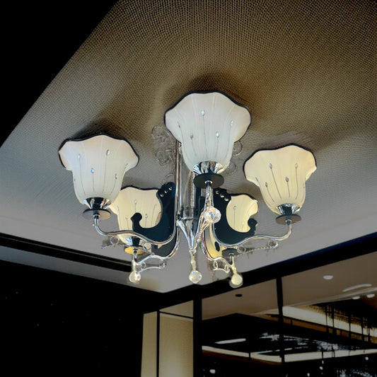 Qulik Modern NamberLily Chandelier Hanging 3 color Light (QL-3318-5)