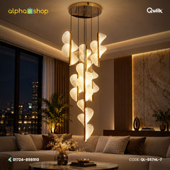 Qulik Modern Spiral Mesh Hanging Light (QL-557HL-7)