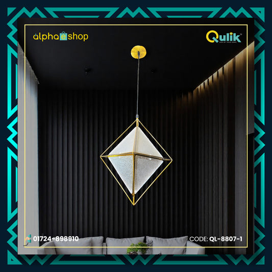 Qulik Modern Nova Gem 3 Color Hanging Lights (QL-8807-1)