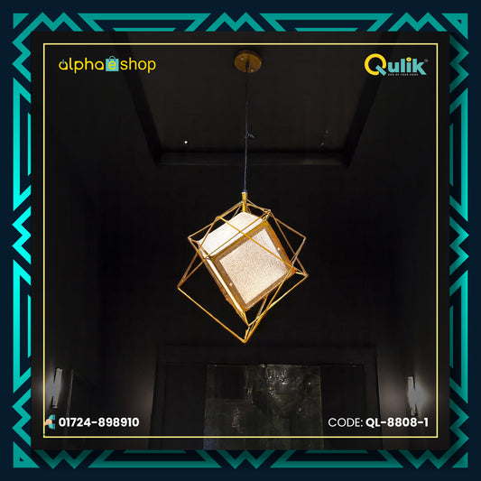 Qulik Modern Nova Gem 3 Color Hanging Lights (QL-8808-1)