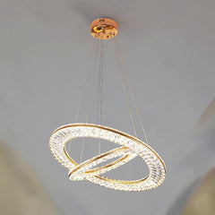 Qulik Modern Chandelier LED Light (French Gold)- (QL-D8806-400-600-FGD)
