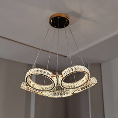 Qulik Modern Chandelier LED Light (French Gold)- (QL-D8888-700-5-FGD)
