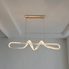 Qulik Modern Crystal Luxury Chandelier LED Light (French Gold)- (QL-D8927-1000-FGD)