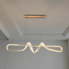 Qulik Modern Crystal Luxury Chandelier LED Light (French Gold)- (QL-D8927-1200-FGD)