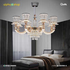 Qulik LED Crystal Chandelier Light (QL-LD2088-8)