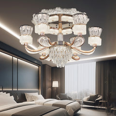 Qulik LED Crystal Chandelier Light (QL-LD2092-6 CM)