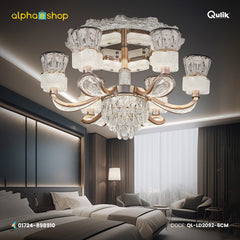 Qulik LED Crystal Chandelier Light (QL-LD2092-6 CM)