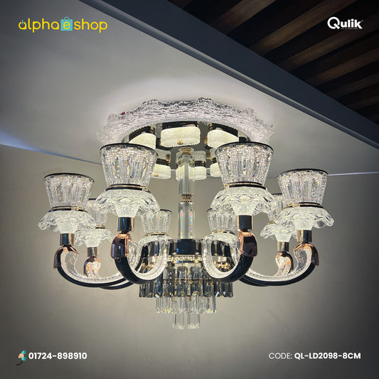 Qulik LED Crystal Chandelier Light (QL-LD2098-8CM)