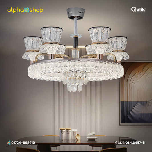 Qulik Modern LED Chandelier Light (QL-LD657-8)