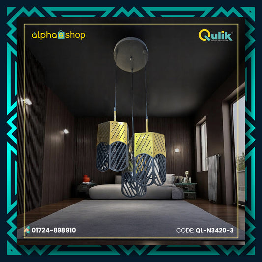 Qulik Modern Aurelia Drop 3 Color Hanging Lights (QL-N3420-3)