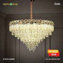 Qulik Modern Luxury Crystal Chandelier Pendant Lights (QL-PO2429-500)