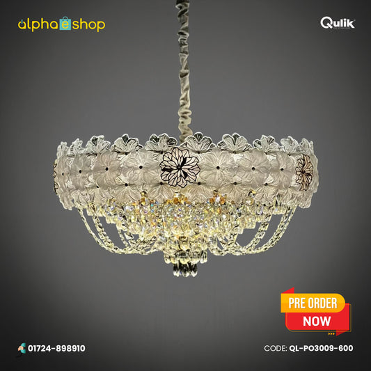 Qulik Crystal Chandelier Light (QL-PO3009-600)