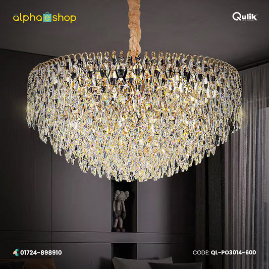 Qulik Decorative Metal Crystal Pendant Lights (QL-PO3014-600)