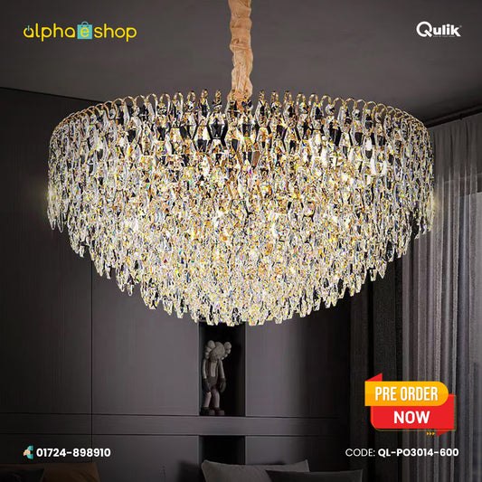 Qulik Decorative Metal Crystal Pendant Lights (QL-PO3014-600)
