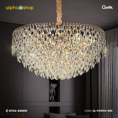 Qulik Decorative Metal Crystal Pendant Lights (QL-PO3014-600)