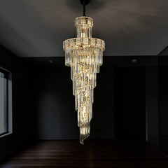 Qulik Modern Crystal Chandelier Light (QL-PO3024-600H1800)