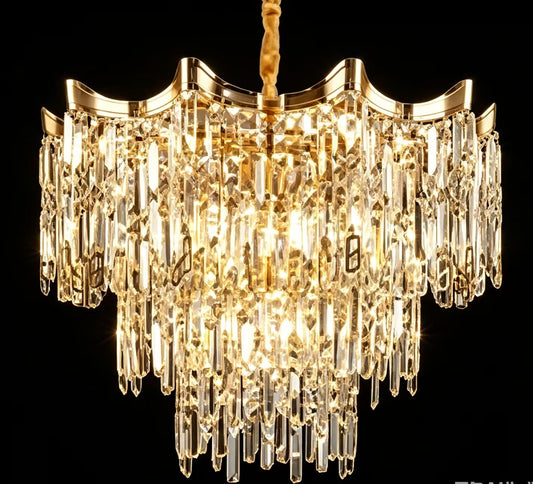 Qulik Modern Luxury Crystal Chandelier High-End  Pendant Lights (QL-PO3041-600)