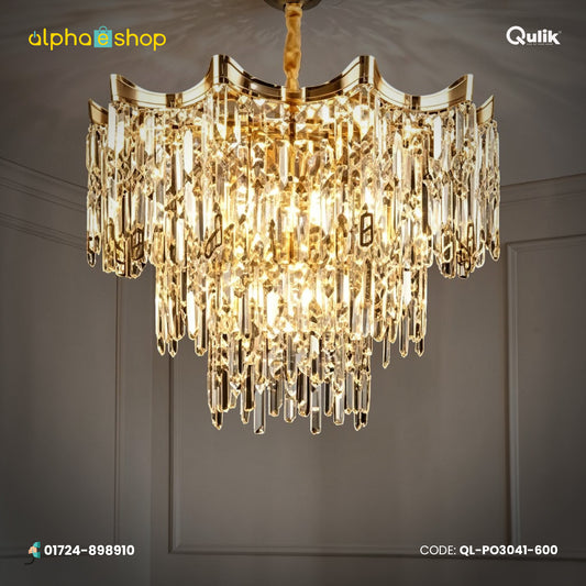 Qulik Modern Luxury Crystal Chandelier High-End  Pendant Lights (QL-PO3041-600)
