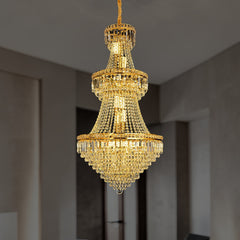 Qulik Modern Crystal Chandelie Modern Light (QL-PO8907-600H1300)