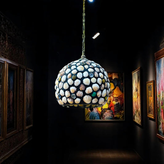 Qulik Turkish Marble Rounded 3 Color Hanging Lights (QL-ZQ41323292)