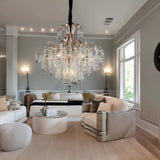 Qulik Baronial Beauty Luxury Decorative Chandelier 8 LED Ceiling Lights (QL-9287-8)