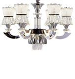 Qulik Chandelier Luxury Decorative Crystal Pendant 8 LED Lamp Ceiling Lights (QL-3325-8)