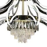Qulik Chandelier Luxury classic decorative Crystal 6 LED Lamp Ceiling Lights (QL-3389-6)