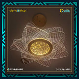 Qulik Y203 LED Flower-Shaped Ceiling Light - Modern Elegance, Adjustable Color Temperature. Illuminate your space with contemporary sophistication.