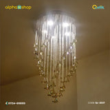 Qulik Modern Chandelier Decorative Hanging Windmill Diamond Dry Shape LED Ceiling Light (QL-2037)