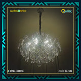 Qulik Modern Nordic Chandelier Decorative Hanging Crystal Planting LED Ceiling Light (QL-502)