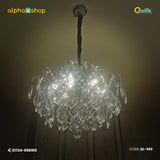 Qulik Modern Nordic Chandelier Decorative Hanging Crystal Planting LED Ceiling Light (QL-502)
