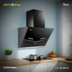 Rizco Kitchen Hood 30" Luminous 124 (Black) RZ-1189-KH