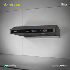 Rizco RZ UltraFlow 900 36" Kitchen Hood with Voice Control, Touch Control, Motion Sensor & Heat Auto Clean | RZ-UF900-KH