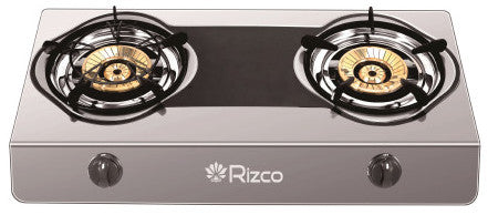 Rizco Gas Burner 27" RTZ 307 (Black & Silver) RC-1337-GSB