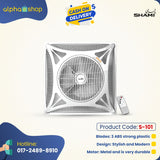 Shami False Ceiling Fan ARKAN 20" With Remote Control S-101