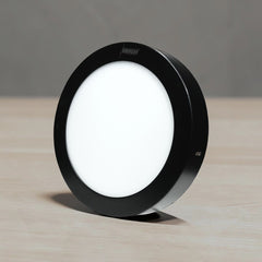 Energy Plus 646 - 18W Round LED Surface Panel Light (Black) | S646