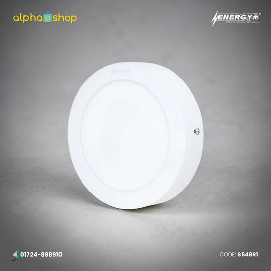 Energy Plus 648 - 12W Round LED Surface Panel Light (White) | S648