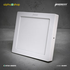 Energy Plus 684 - 18W Square LED Surface Panel Light (White) | S648
