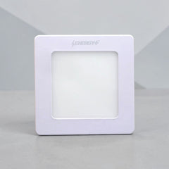 Energy Plus 874 - 6W Square LED Surface Panel Light (White) | S874