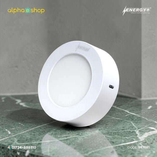 Energy Plus 875 - 6W Round LED Surface Panel Light (White) | S875