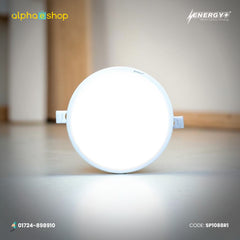 Energy Plus Salvi 2020 (1088) - 15W Round LED Concealed Panel Light (White) | SP1088