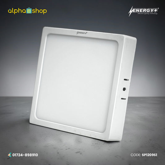 Energy Plus Salvi 2025 (1209) - 12W Square Surface Panel Light (White) | SP1209