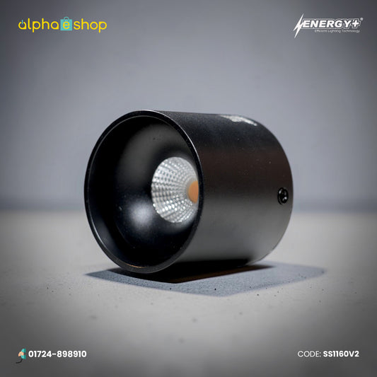 Energy Plus 1160 - 7W LED Surface Spot Light (Black) | SS1160