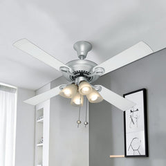 Usha Fontana Lotus 50'' ( White Steel) U-197