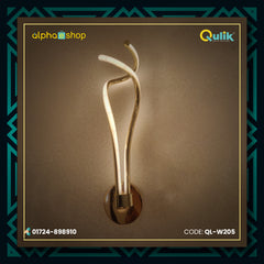 Qulik Modern Decorative Oscar Shaped Wall Light (QL-W205)