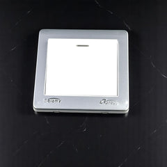 Belamy White-Grey 1 Gang 1 Way | BE-130-SW