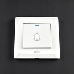 Belamy White Door Bell | BE-117-SW