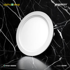 Energy Plus Zion Panel 2017 (1031) - 18W Round Panel Light (White) | Z1031