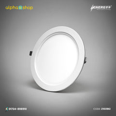 Energy Plus Zion Panel 2017 (1031) - 18W Round Panel Light (White) | Z1031