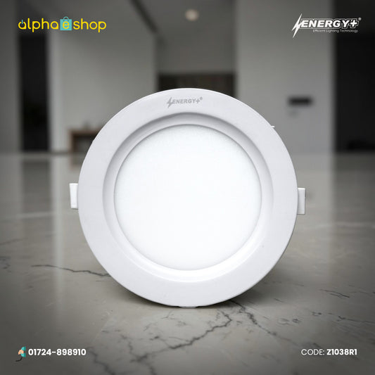 Energy Plus Zion Panel 2017 (1038) - 12W Round Panel Light (White)| Z1038